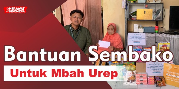 Bantuan Sembako Untuk Mbah Urep