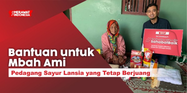 Bantuan untuk Mbah Ami, Pedagang Sayur Lansia yang Tetap Berjuang di Usia 87 Tahun