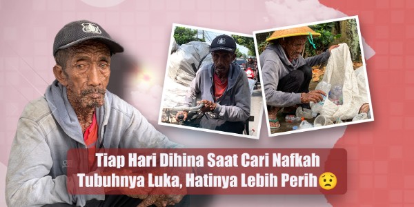 Bantu Pak Musliki, Lansia 82 Tahun yang Masih Mengais Rongsok