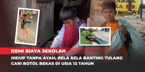 Syahril, 12 Tahun: Mengais Harapan di Tengah Malam