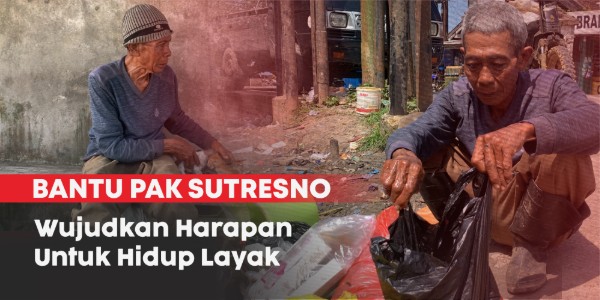 Bantu Pak Sutrisno Lawan Asma & Hidup Layak