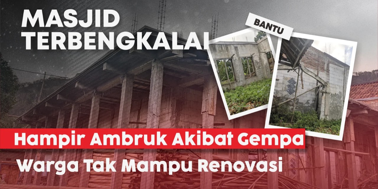 45 Tahun Berdiri, Masjid Jamie DarosSalam Masih Luka Sejak Gempa !!