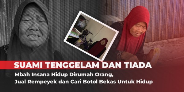 Seribu Rupiah Harapan di Balik Mata Sakit Mbah Insana