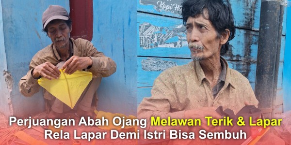 Bantu Penjual Layang layang Hidup Layak di Hari Tua