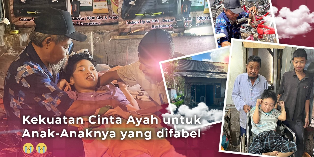'Dibuang'Orang Tua.Anak-anak Difabel Hidup Merana