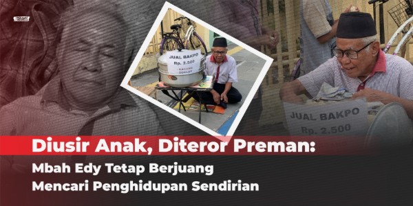 Juang Mbah Penjual Bakpao yang Ditelantarkan Anak