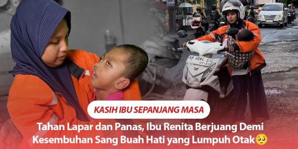 Bantu Ibu Ojol Rawat Anak Sakit Keras Sendirian