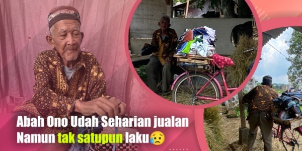 Langkah Renta Demi Sepiring Nasi