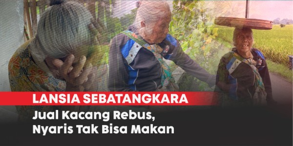 Suami & Anak Wafat, Mbah Jualan Demi Sesuap Nasi