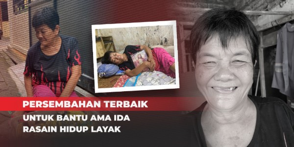 Persembahan Terbaik Bantu Ama Ida Hidup Layak