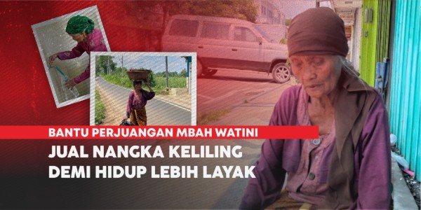 Ulurkan Tangan untuk Mbah Watini yang Hidup dari Ubi dan Air Masjid
