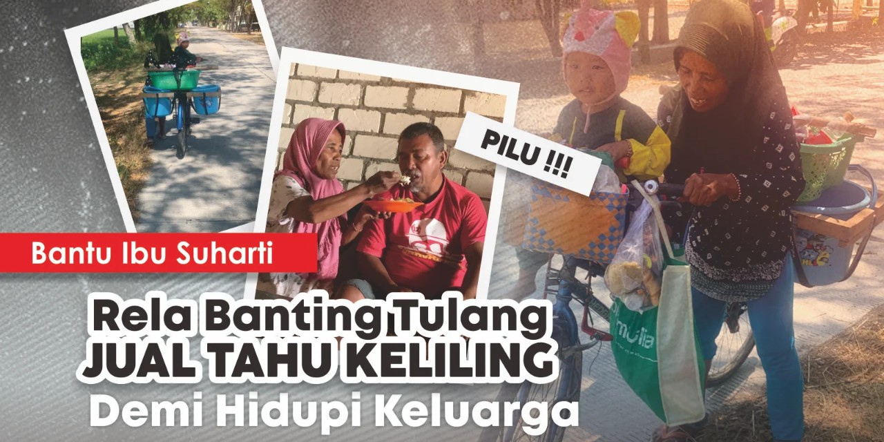 Mbah Suharti. Berjuang Seorang Diri Rawat Suami yang Sakit Stroke