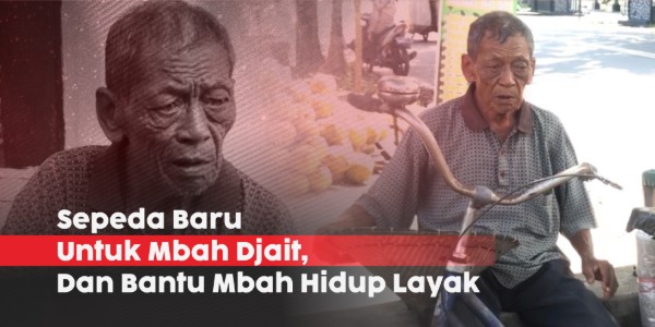 Lansia 72 Tahun Paksakan Fisik Tempuh 10km Demi Biaya Hidup&Obat Istri