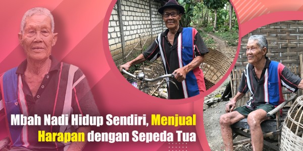 Mbah Nadi, Penjual Kurungan yang Bertahan Hidup di Tanah Orang