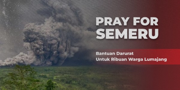 BANTU WARGA DAMPAK ERUPSI SEMERU