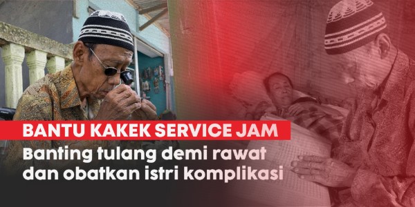 Usia 73 Tahun, Kakek 73 Tahun Ini Bertahan Hidup dari Reparasi Jam Rp20 Ribu