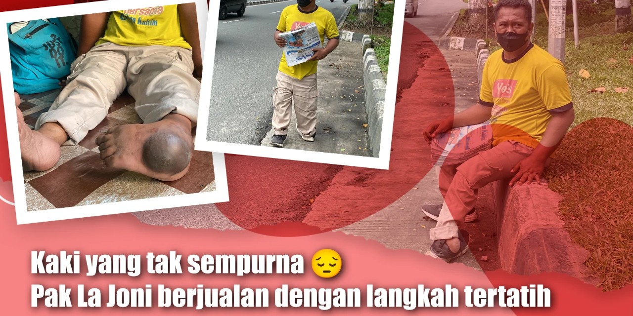 Semangat Tak Terbatas! Bantu Pak La Joni Menafkahi Keluarga di Tengah Keterbatasan