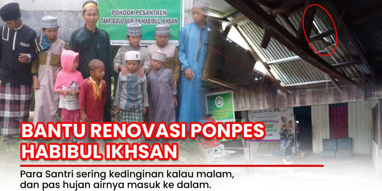 SEDEKAH JARIYAH! Bantu Pesantren Yatim dan Dhuafa